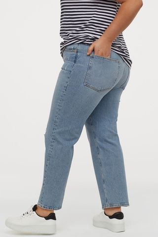 H&M + Vintage Straight Jeans