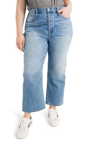 Madewell + Rigid High Waist Slim Demi Boot Jeans