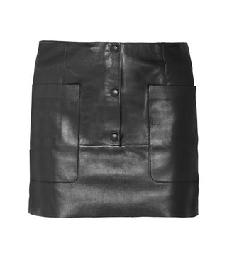 Acne Studios + Kobe Leather Mini Skirt