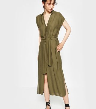 Zara + Dress With Slits