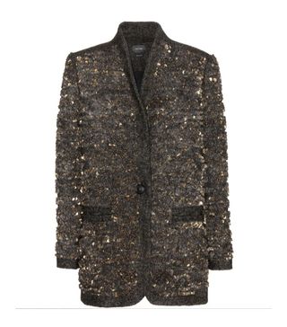 Isabel Marant + Ta Embellished Wool Jacket