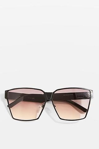 Topshop + Oversized Square Frame Sunglasses