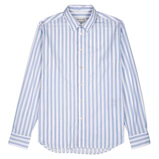 A Kind of Guise + White Cotton Stripe Shirt