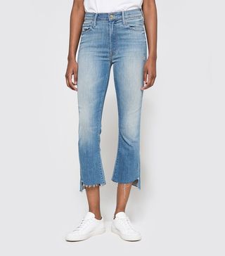 Mother + Denim Insider Crop Step Fray