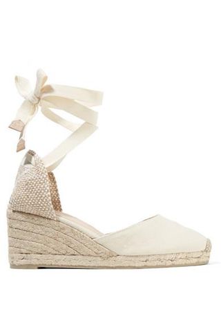 Castañer + Carina Canvas Wedge Espadrilles