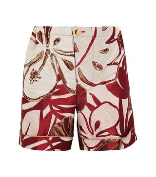 For Restless Sleepers + Ponto Floral Jacquard Shorts