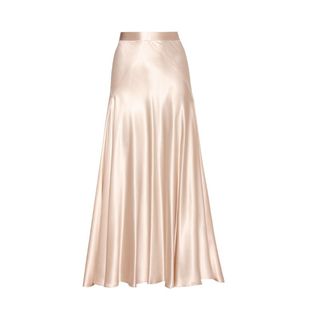 Hillier Bartley + Silk Satin Skirt