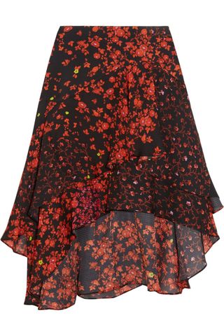 Preen by Thornton Bregazzi + Ava Tiered Floral Skirt