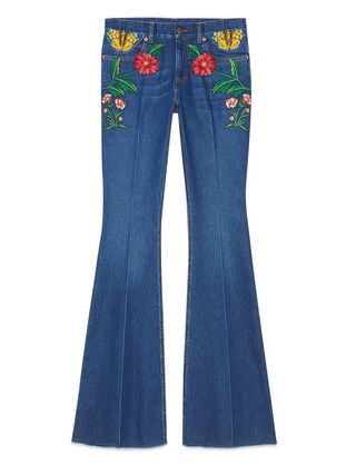 Gucci + Gucci Garden Exclusive Denim Pant