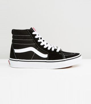 Vans + Sk8-Hi Black And White Trainers