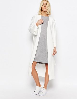 House of Sunny + Luxe Tie Front Jacket