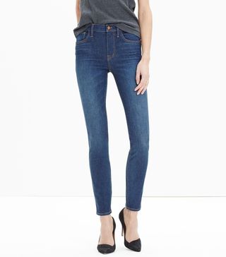 Madewell + High-Rise Skinny Jeans in Surfside Wash