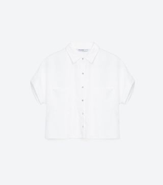 Zara + Cropped Shirt