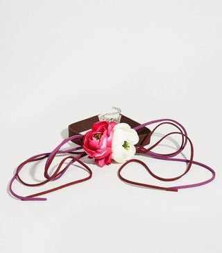 ASOS + Floral Corsage Choker Necklace