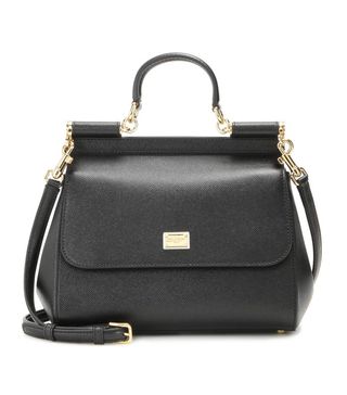 Dolce & Gabbana + Miss Sicily Medium Leather Shoulder Bag