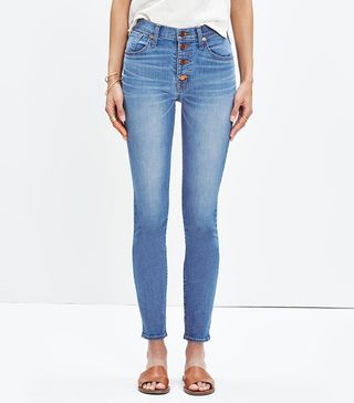 Madewell + 9 Inch High-Rise Skinny Crop Jeans