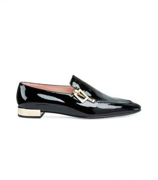 Roger Vivier + Polly Patent Zip Loafer