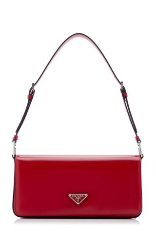 Prada + Leather Shoulder Bag