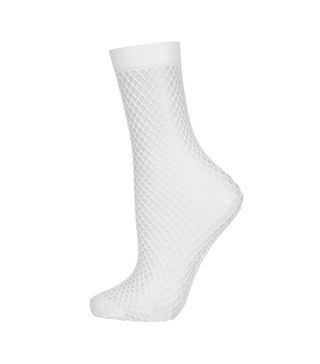 Topshop + Fishnet Ankle Socks