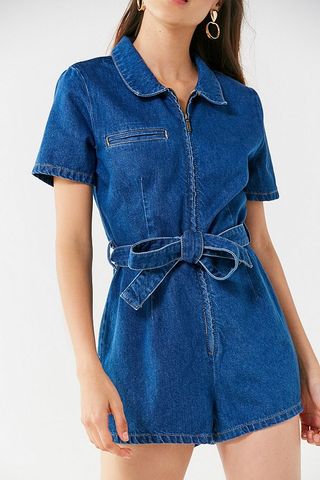 Urban Outfitters + Hello Sunshine Denim Romper