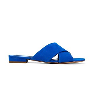 Mansur Gavriel + Suede Mules