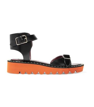 Stella McCartney + Studded Faux Leather Sandals