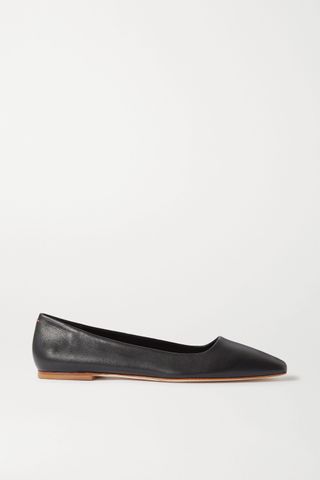 Aeyde + Gina Leather Ballet Flats