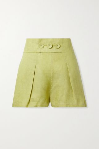 Bondi Born + Milicent Linen Shorts