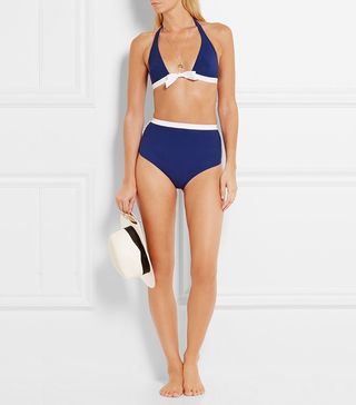 Emma Pake + Rosea Clara Halterneck Swimsuit