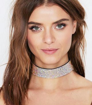 Nasty Gal + Shine A Little Love Rhinestone Choker