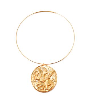 Alighieri + Pegasus Gold-plated Choker