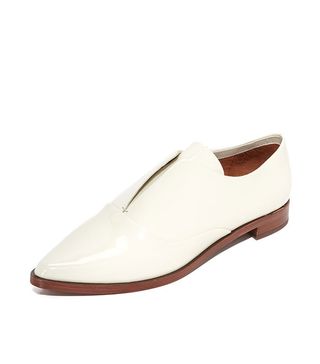 Derek Lam + 10 Crosby Addie Patent Leather Point-Toe Loafers
