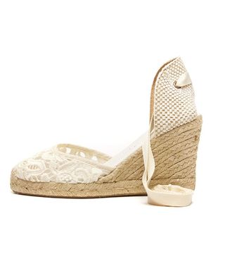 Soludos + Tulip Lace Tall Wedge