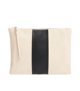 Sole Society + Radcliffe Faux Leather Clutch