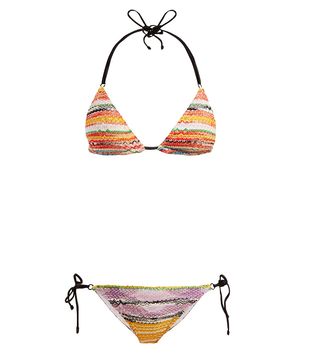 Missoni Mare + Crochet-Knit Triangle Bikini Set