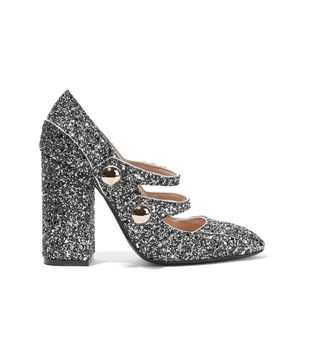 No21 + Glittered Leather Pumps