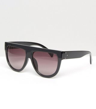 Monki + Flat-Top Sunglasses