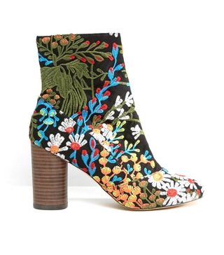 ASOS + Emilia Jacquard Ankle Boots