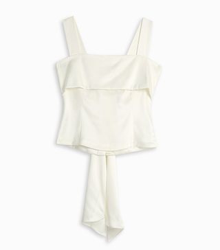 Adam Lippes + Silk Tie Camisole