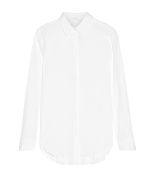 Tome + Pleated Cotton-Poplin Shirt
