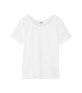 Frame + Le Slouchy Slub Linen T-Shirt