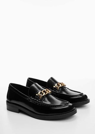 Mango + Chain Loafers