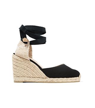 Castañer + Carina Canvas Wedge Espadrilles