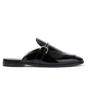 Stella McCartney + Faux Patent Leather Slippers