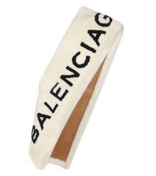 Balenciaga + Lamb Fur Stole