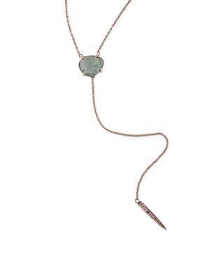 Jacquie Aiche + Green Tourmaline Icy Picky Necklace