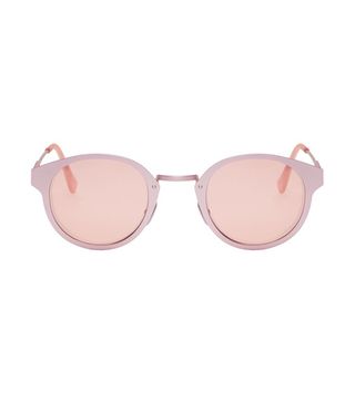 Super + Pink Panama Synthesis Sunglasses