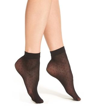 Chelsea28 + Sheer Dot Ankle Socks