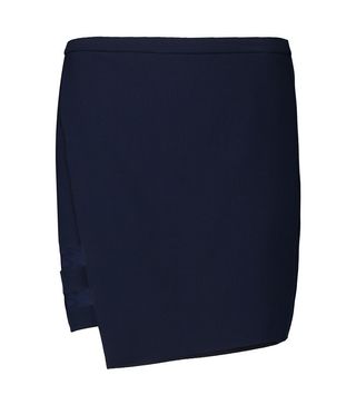 Michelle Mason + Asymmetric Twill Miniskirt