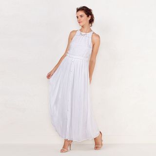 LC Lauren Conrad + Shimmer Maxi Dress
